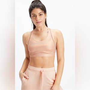 Belle Iridescent Adjustable High Impact Sports Bra